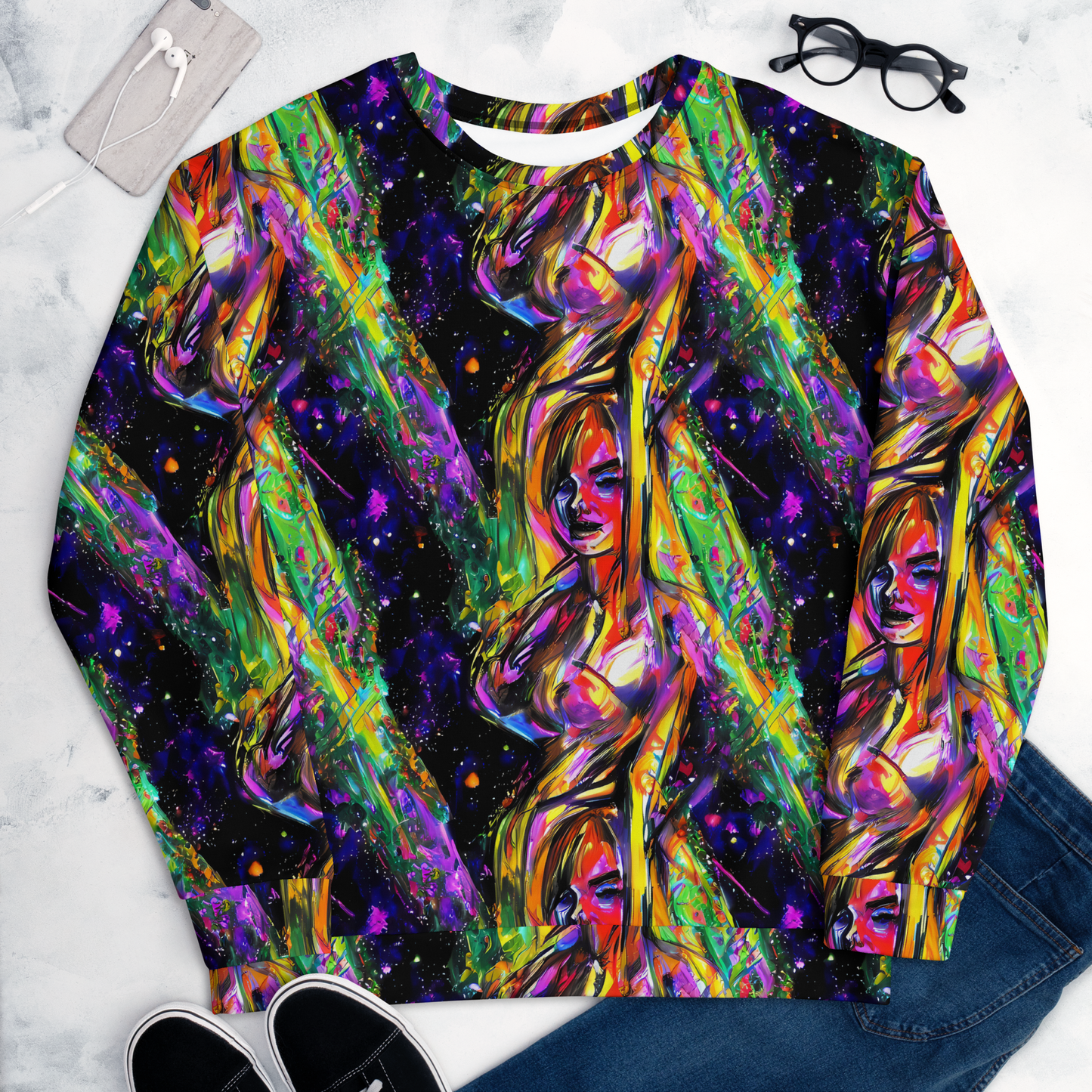 Sweatshirt - Galactic Flamenco