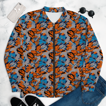 Bomber Jacket - Flutter Wave