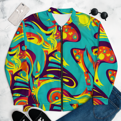 Bomber Jacket - Retro Ribbon