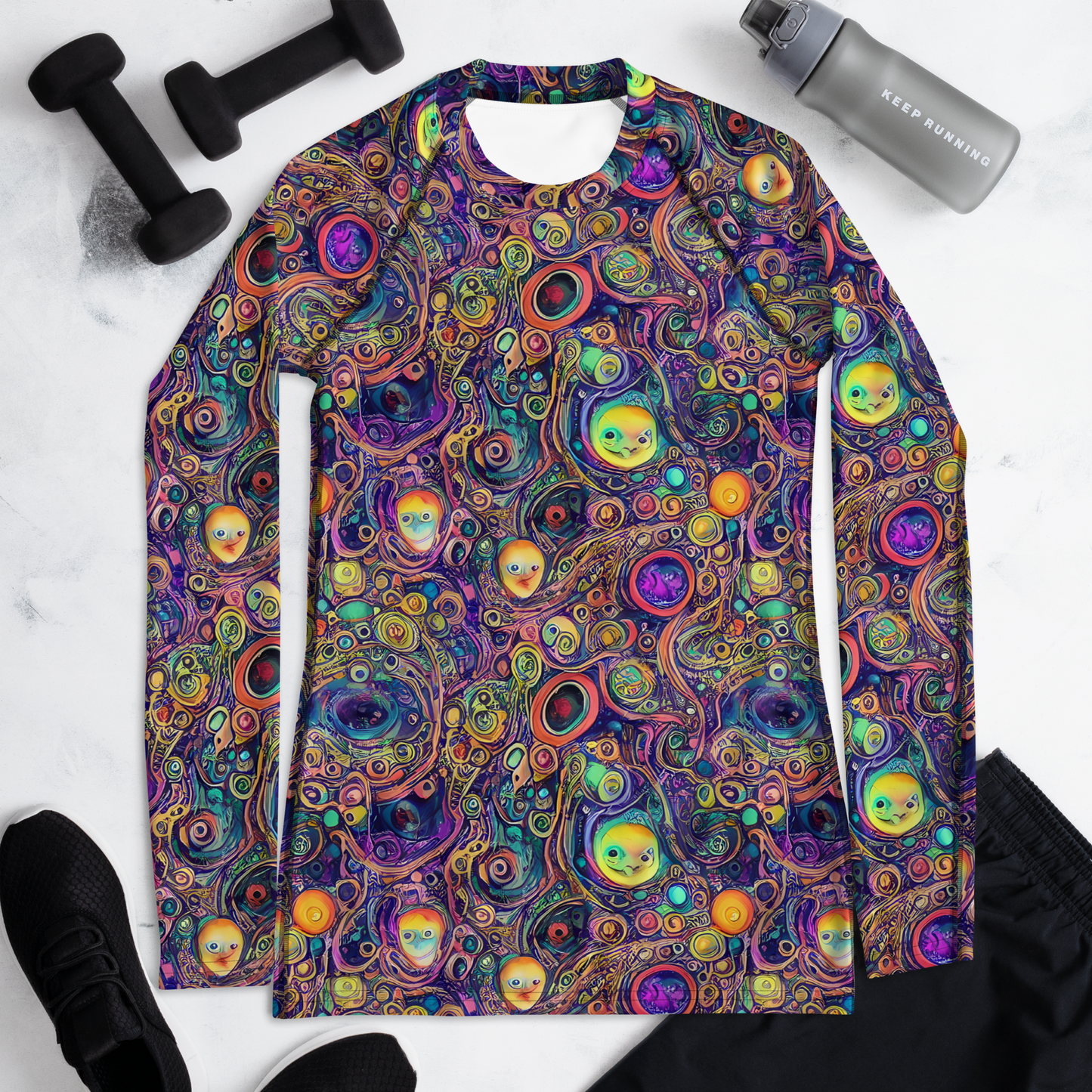 Women's Rash Guard - Jansson's Nebula