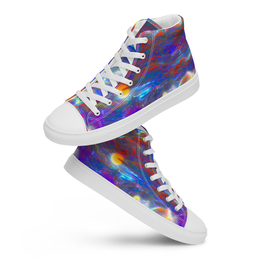 Women's High Top Canvas Shoes - Orion Ripple