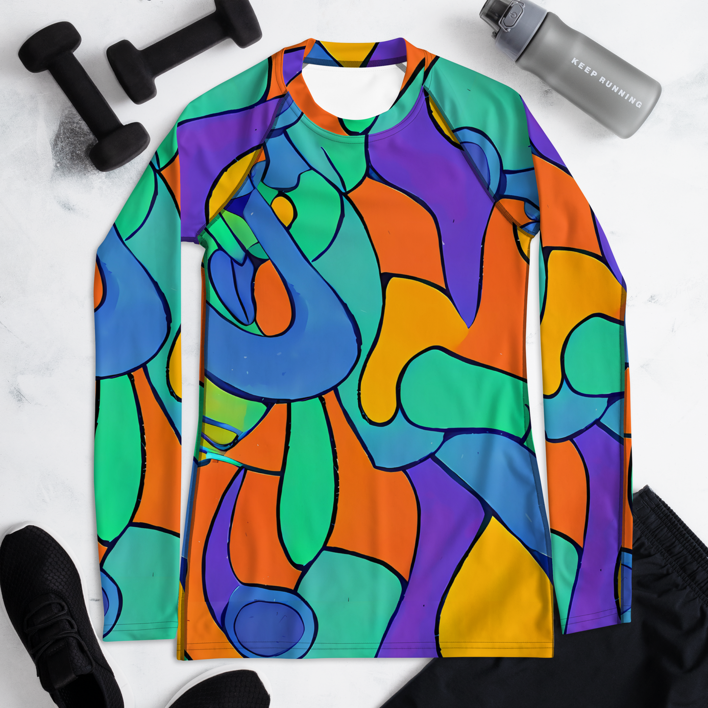 Women's Rash Guard - Archipenko Dream