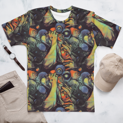 Men's Crew Neck T-Shirt - Cosmic Scream