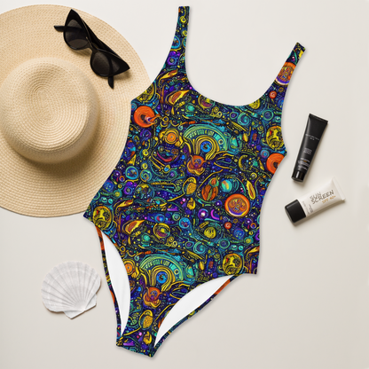 One-Piece Swimsuit - Vasnetsov Vortex