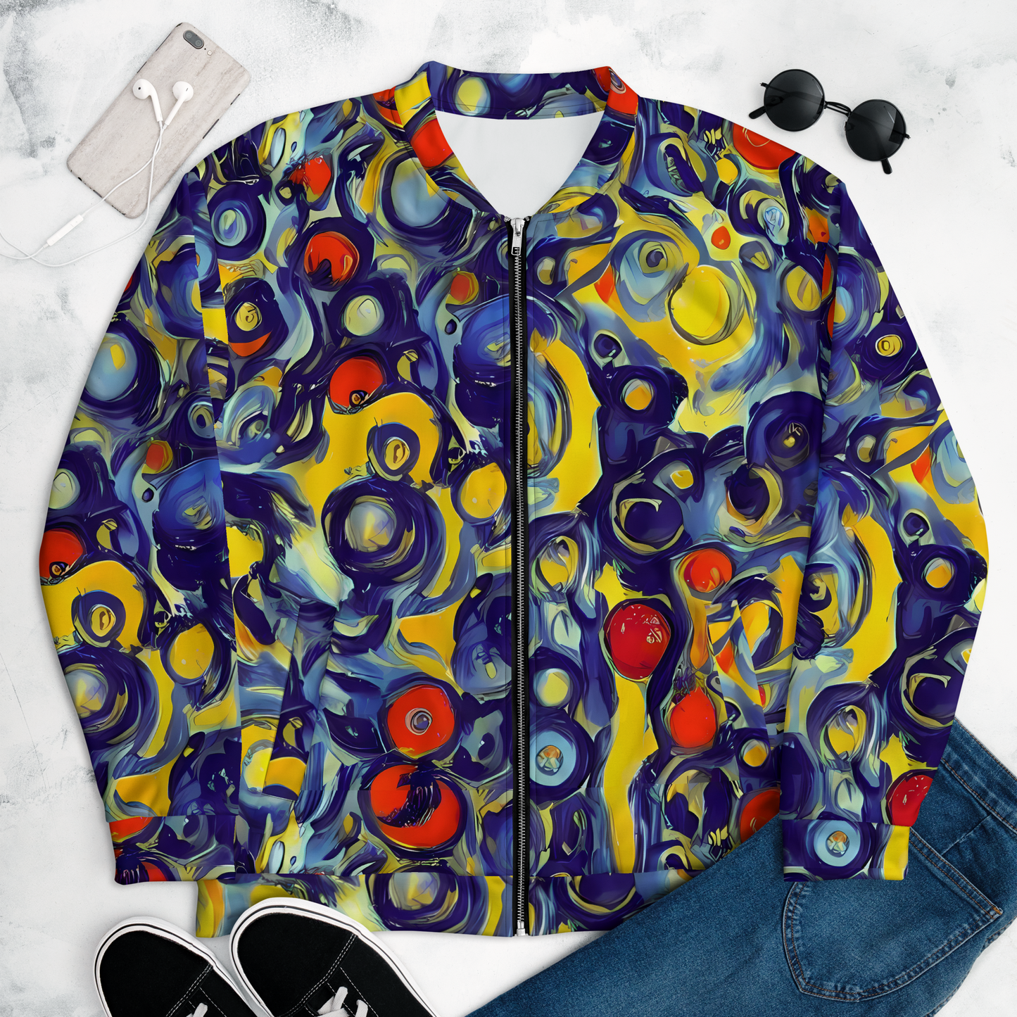 Bomber Jacket - Dynamic Doodles