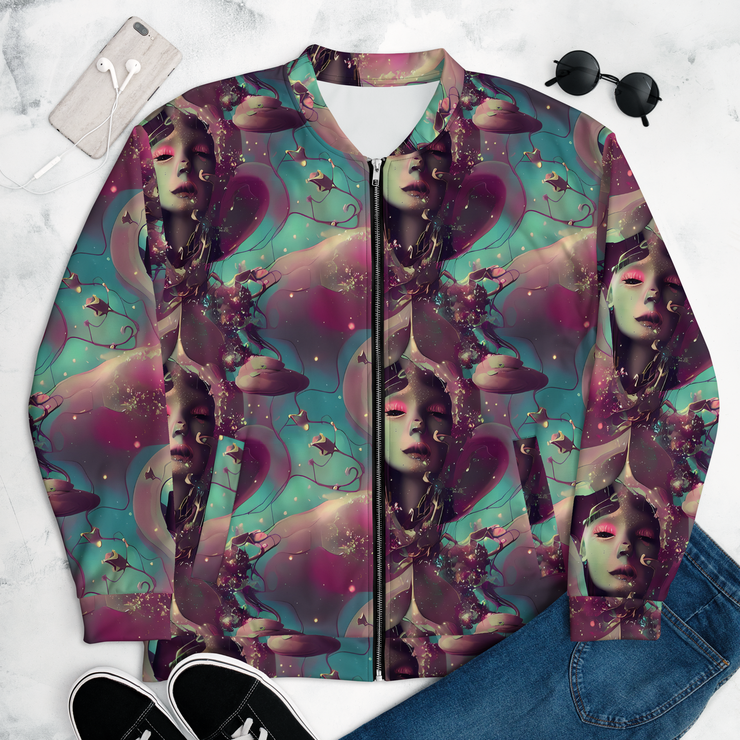 Bomber Jacket - Nouveau Galaxy