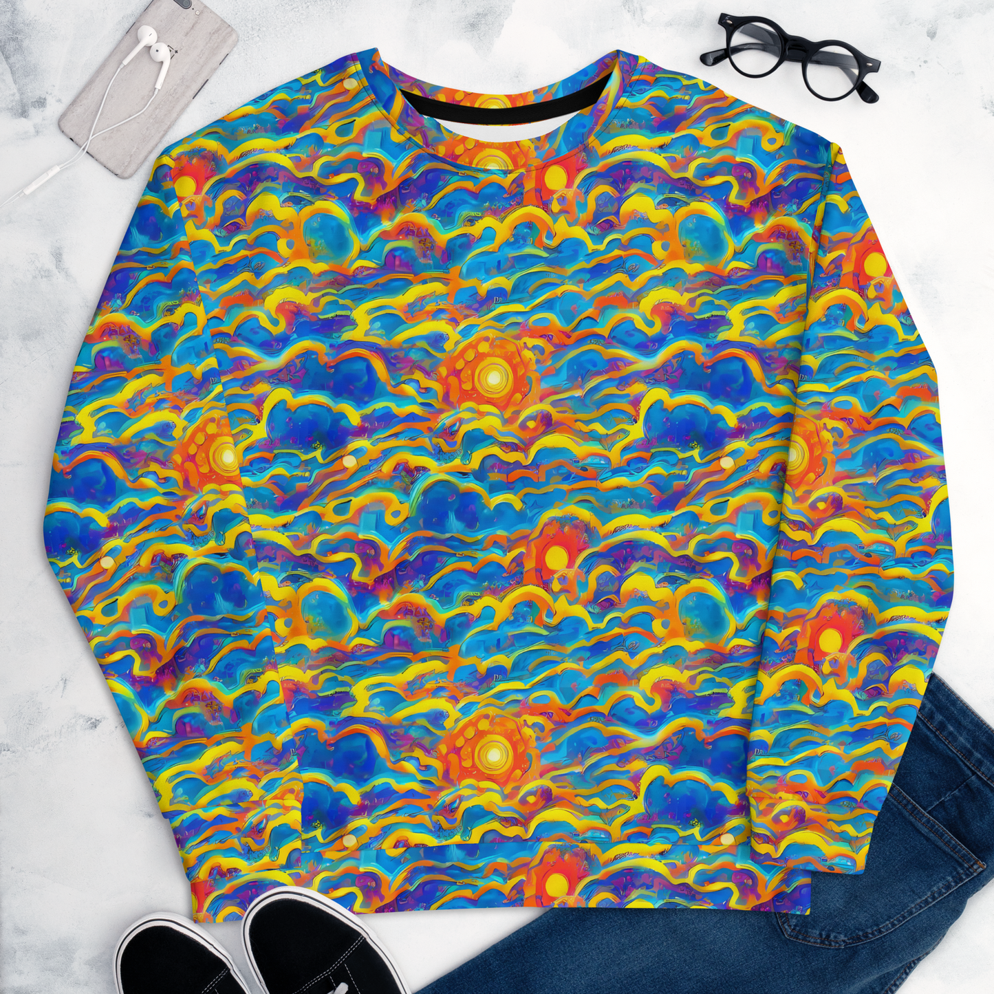 Sweatshirt - Chroma Ripple