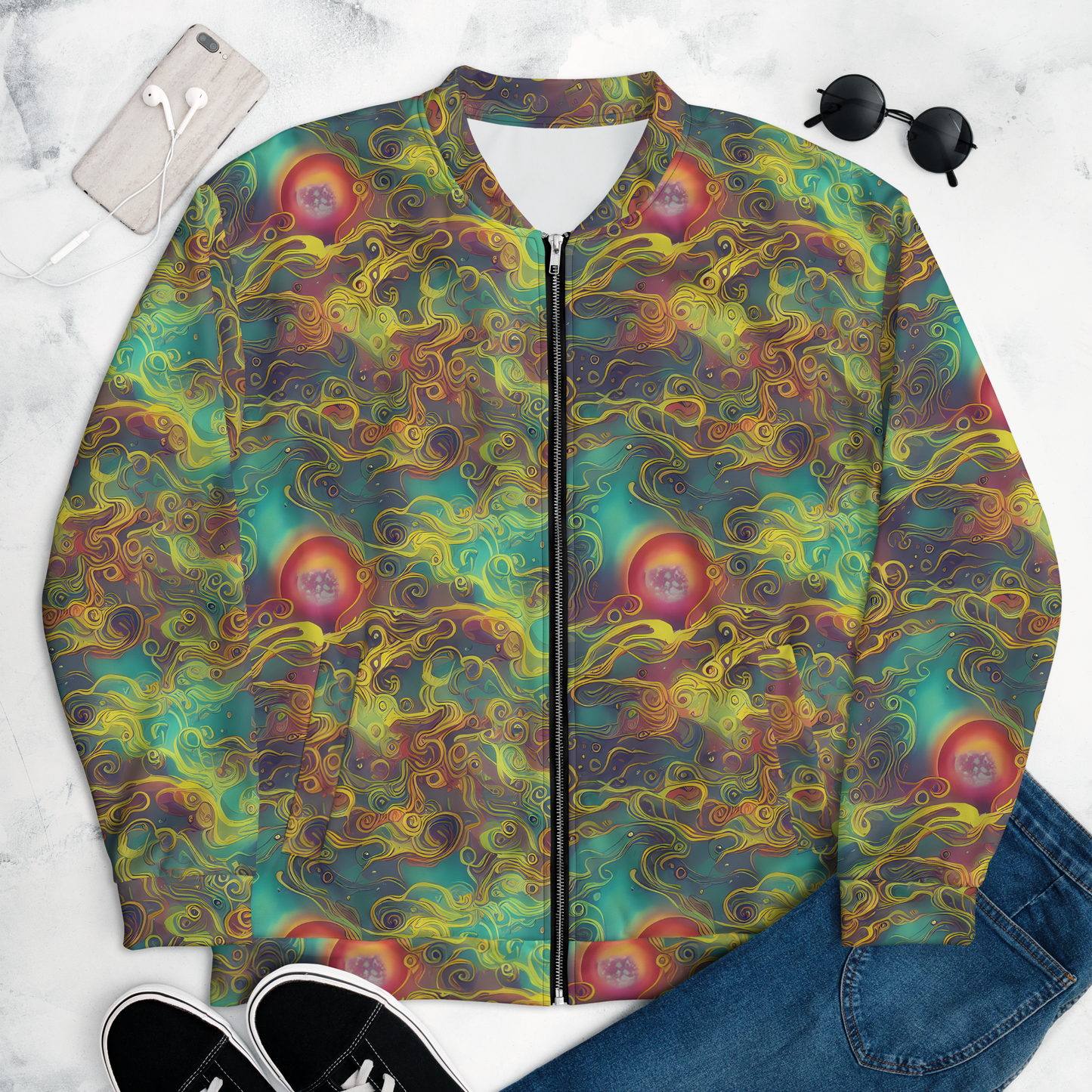 Bomber Jacket - Orbital Whimsy