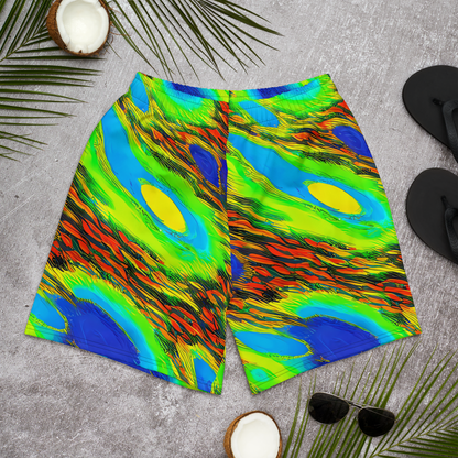 Men's Athletic Shorts - Hodgkin's Blaze