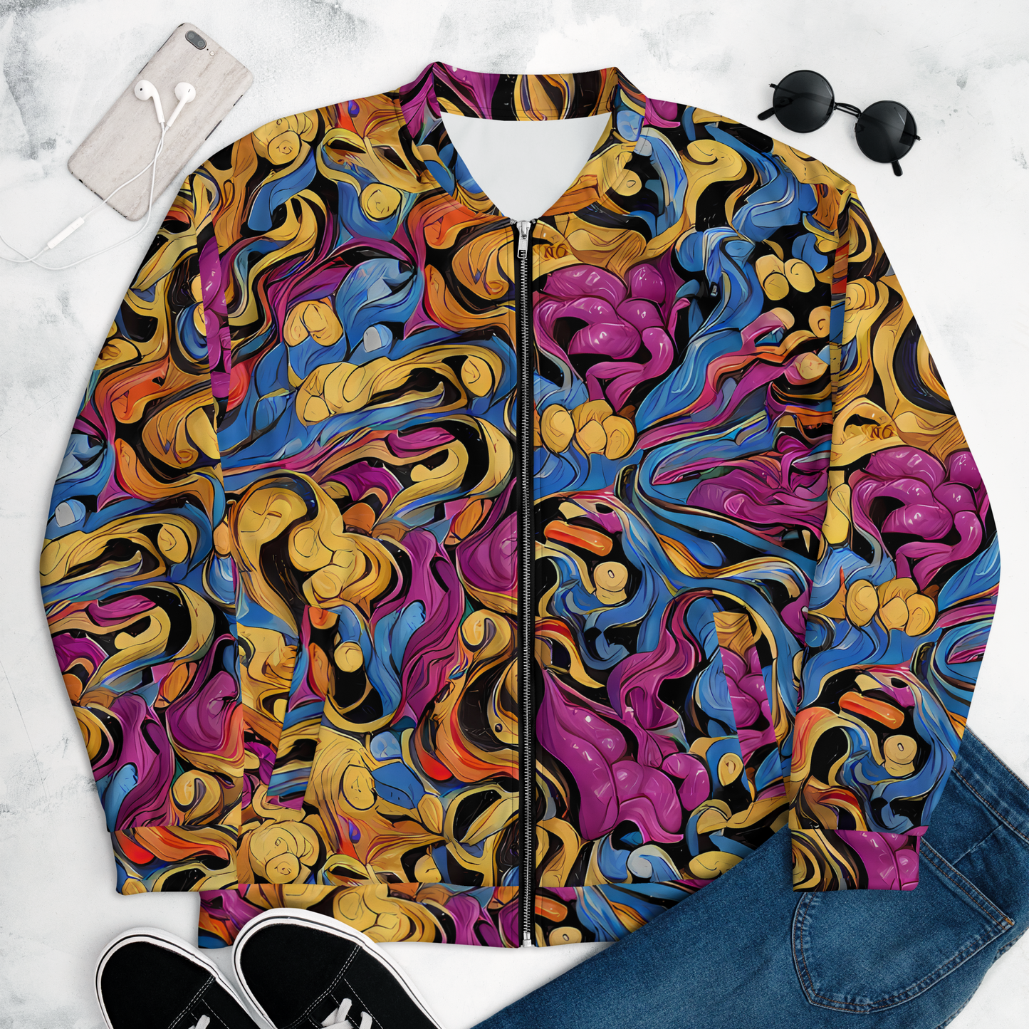 Bomber Jacket - Bosschaert Whorls