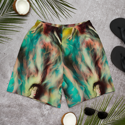Men's Athletic Shorts - Enchanted Fusion
