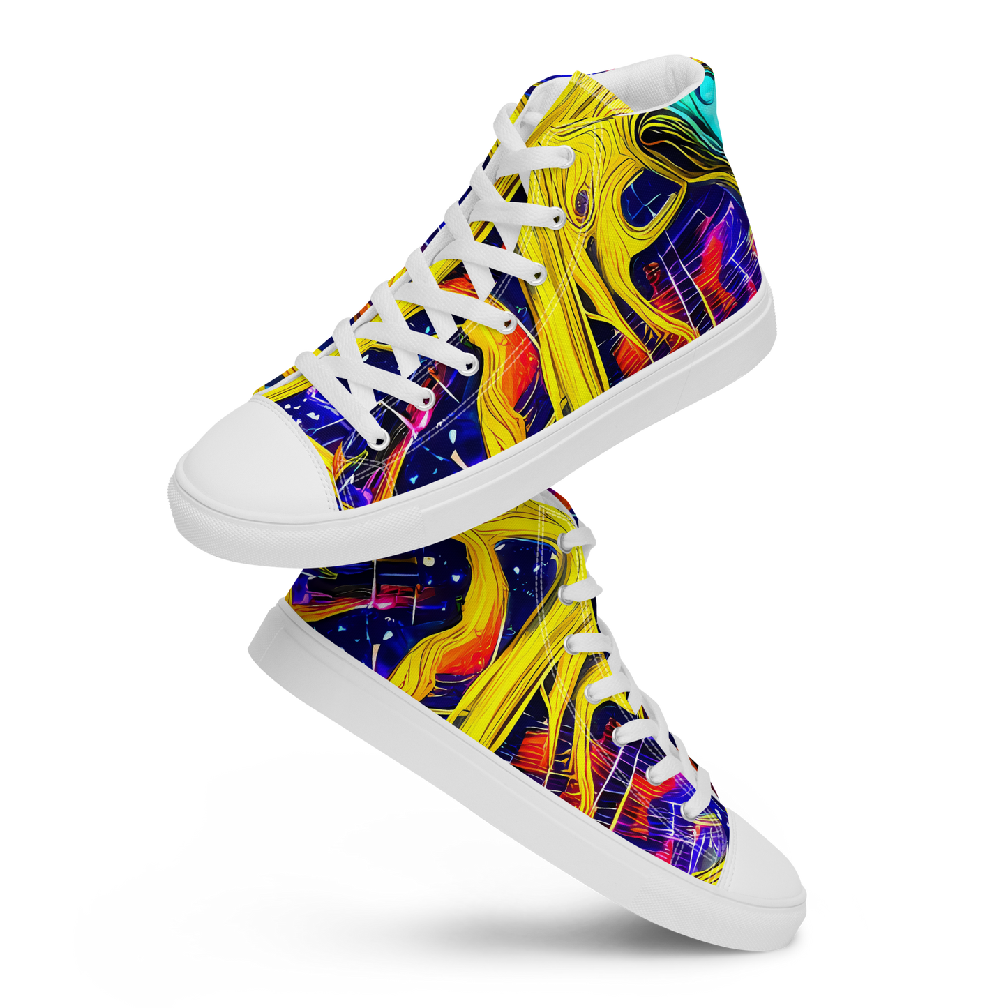 Men's High Top Canvas Shoes - Galli's Fusion