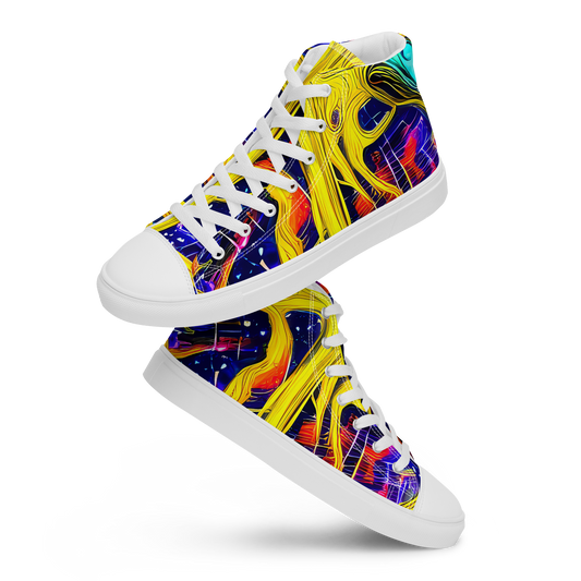 Men's High Top Canvas Shoes - Galli's Fusion