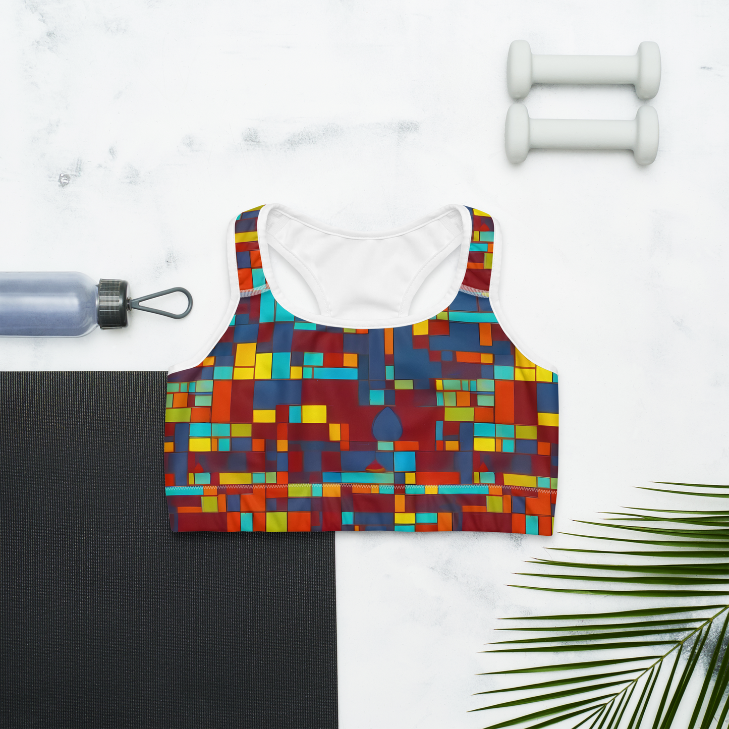 Sports Bra - Astral Grid