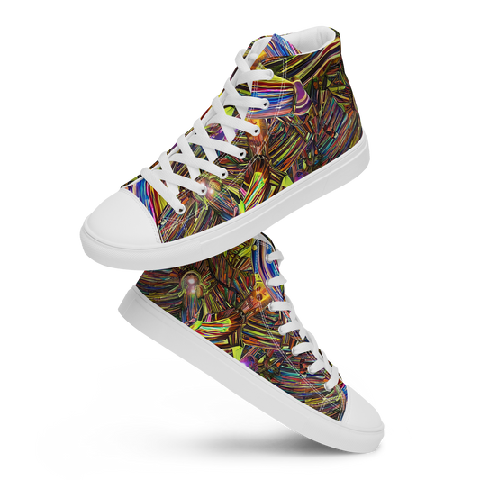 Women's High Top Canvas Shoes - Quantum Palette