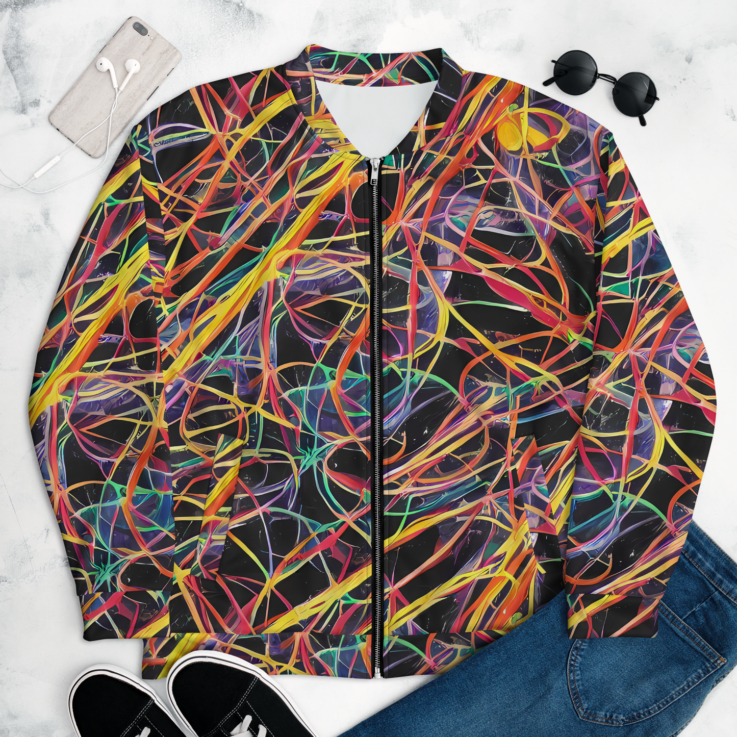 Bomber Jacket - Acconci Twirl