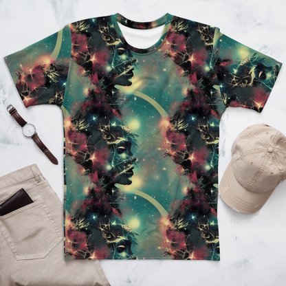 Men's Crew Neck T-Shirt - Galactic Serpent