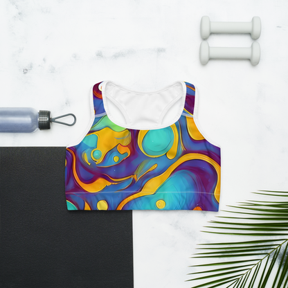 Sports Bra - Pelton Swirl