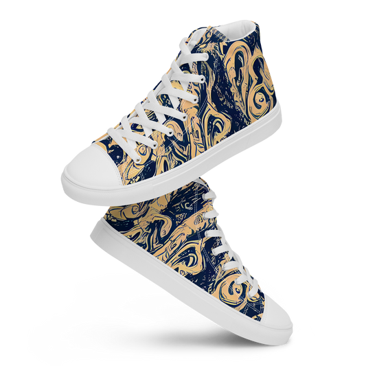 Women's High Top Canvas Shoes - Doré Dreams