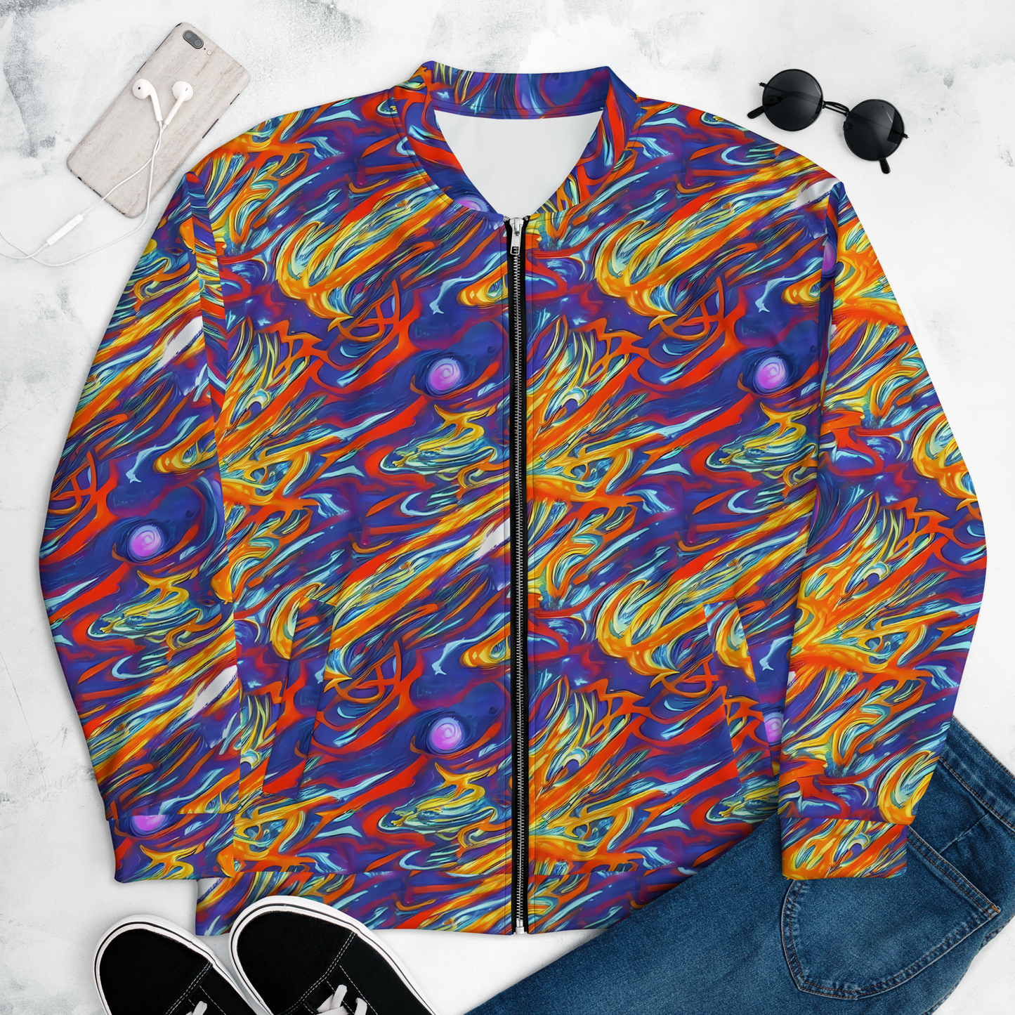 Bomber Jacket - Galactic Ember