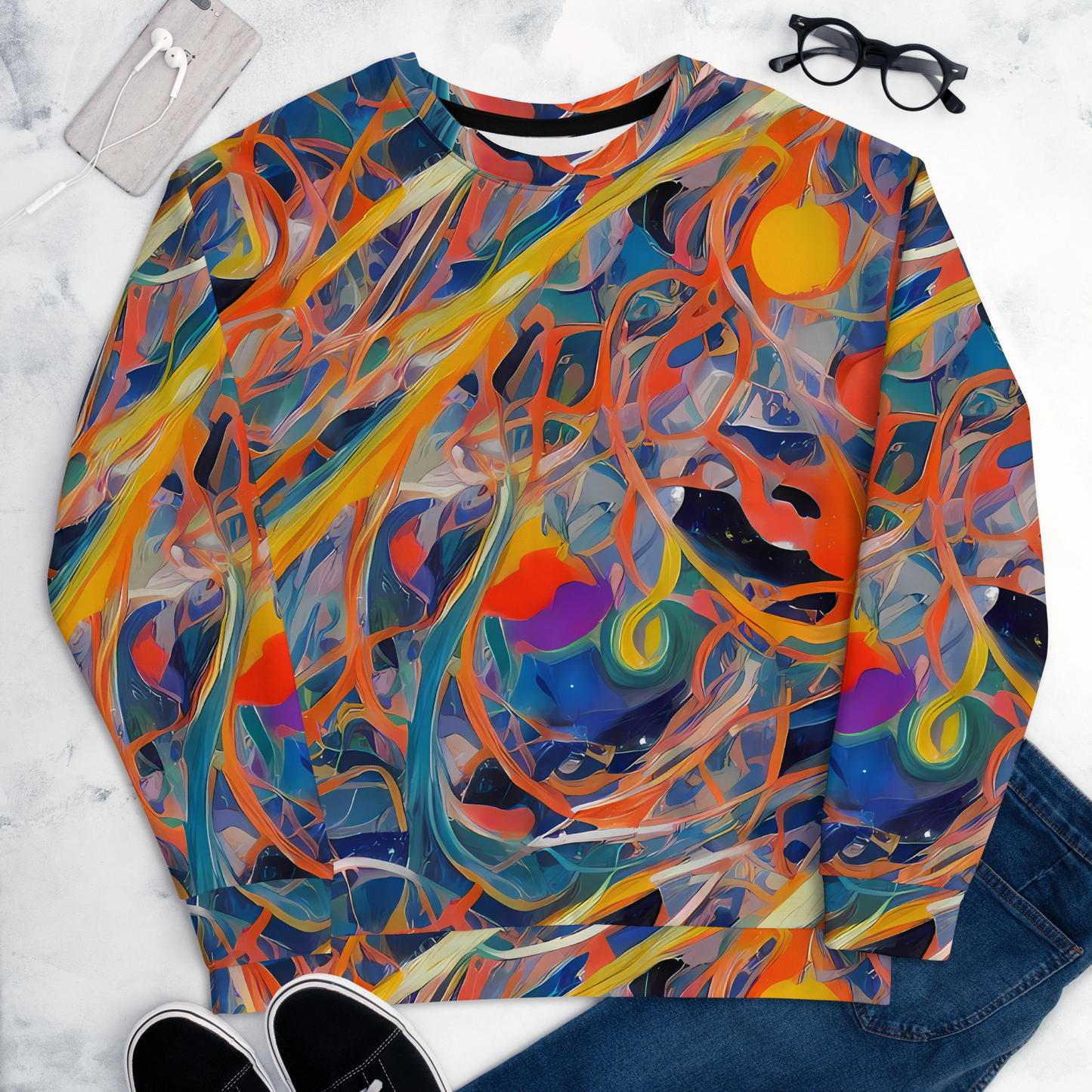 Sweatshirt - Vivid Tangle