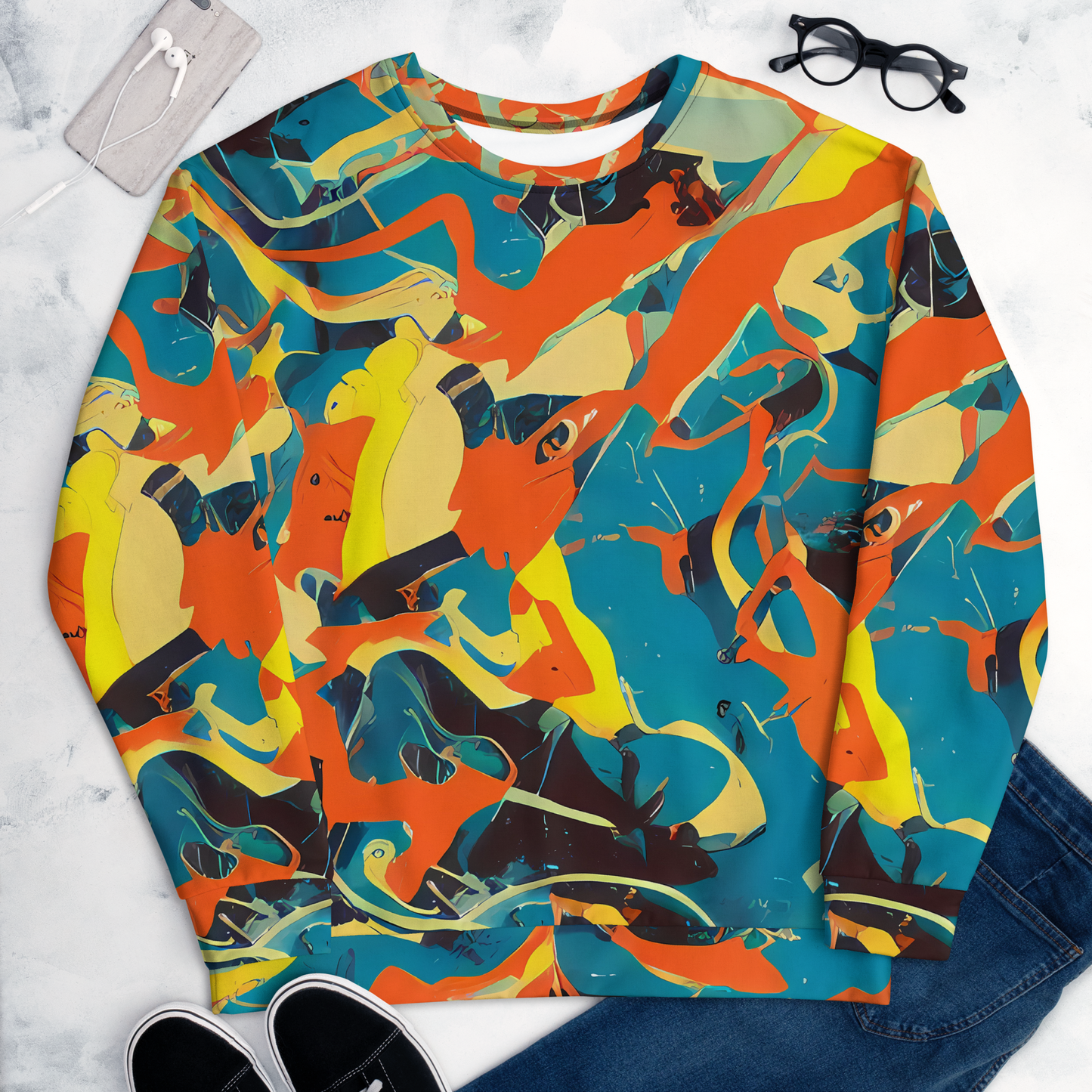 Sweatshirt - Abstract Tango