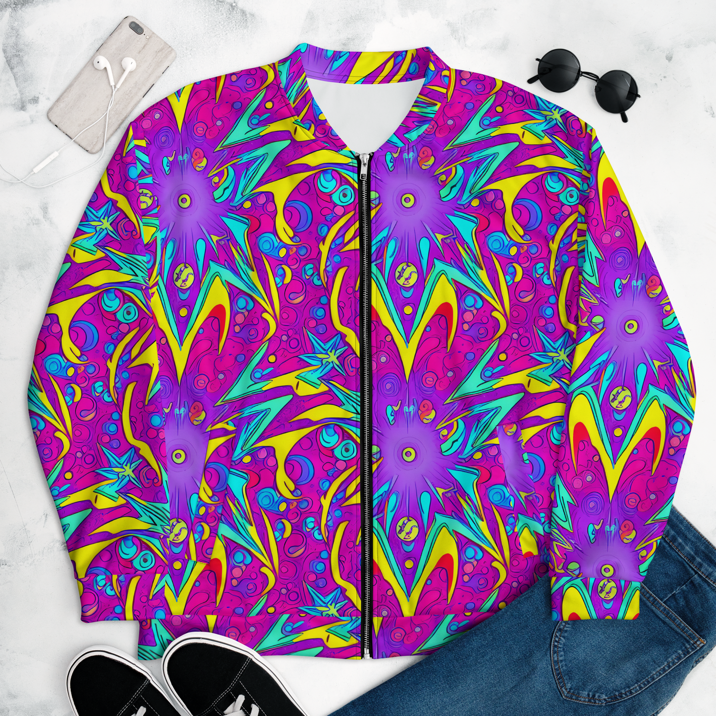 Bomber Jacket - Nebula Radiance