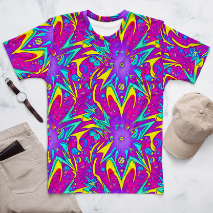 Men's Crew Neck T-Shirt - Nebula Radiance