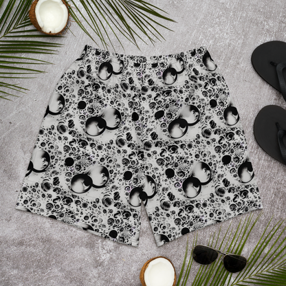 Men's Athletic Shorts - Crater Swirl