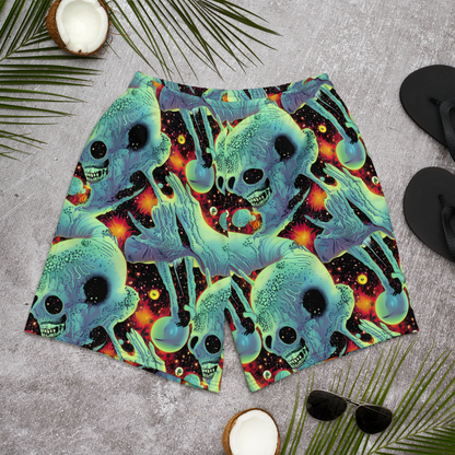 Men's Athletic Shorts - Galactic Grotesque