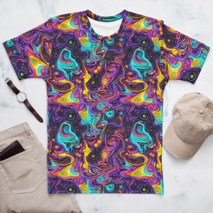 Men's Crew Neck T-Shirt - Hutty Nebula