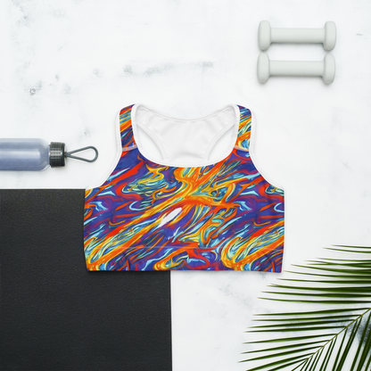 Sports Bra - Galactic Ember