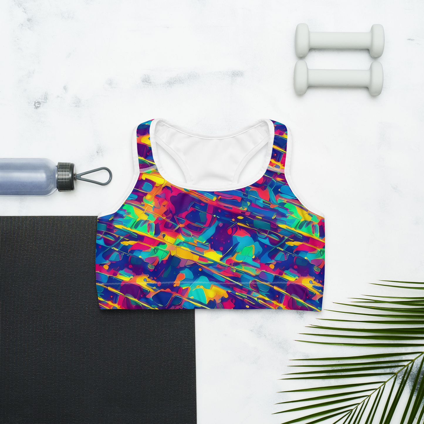 Sports Bra - Spectrum Streaks