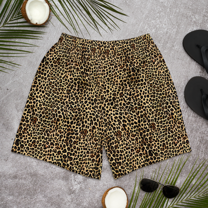 Men's Athletic Shorts - Cheetah Mosaic