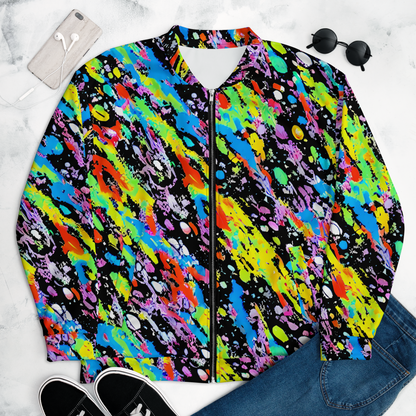 Bomber Jacket - Pollock Pulse