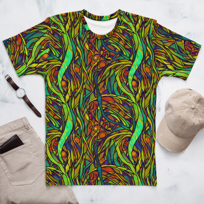 Men's Crew Neck T-Shirt - Cosmic Garden