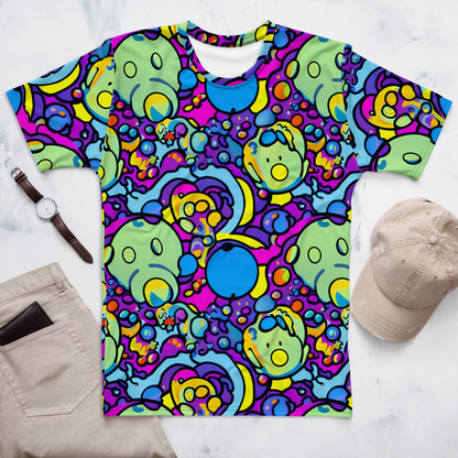 Men's Crew Neck T-Shirt - Enchanted Orbs