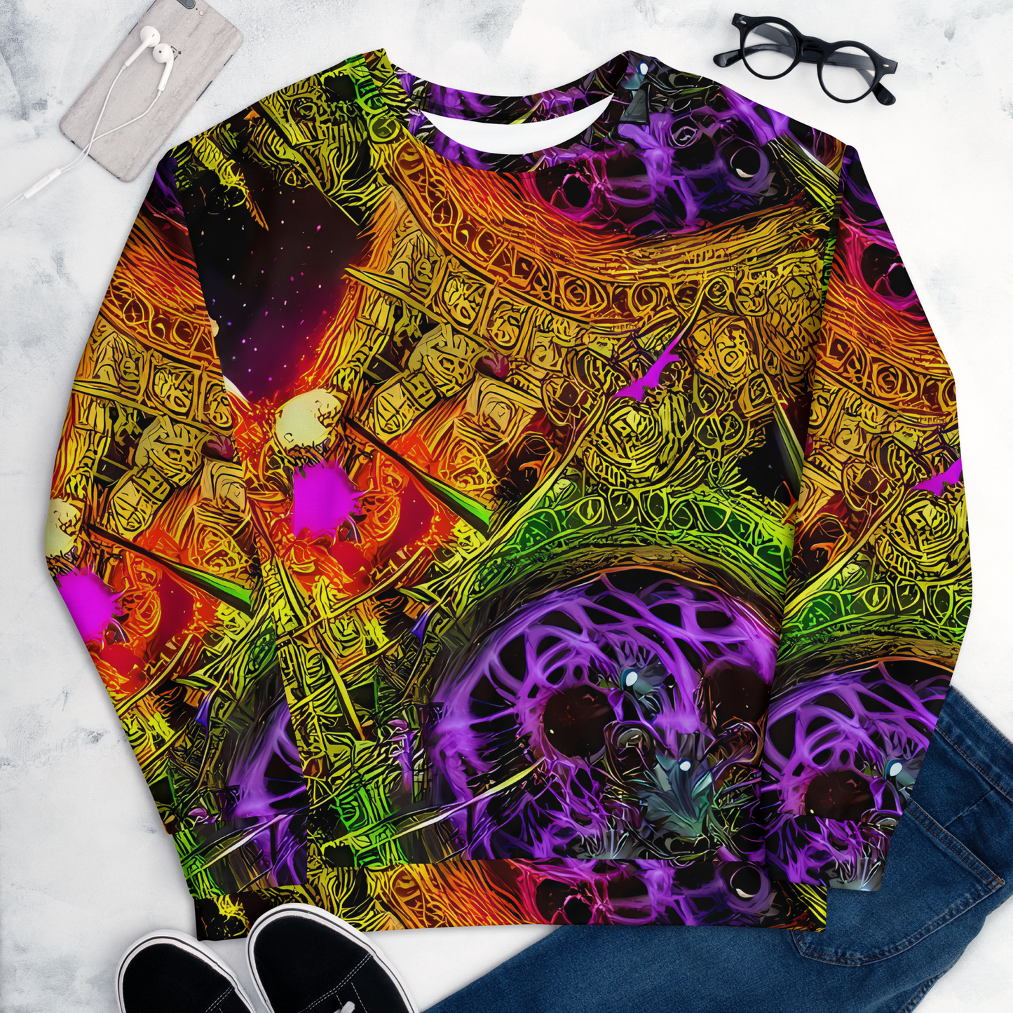 Sweatshirt - Neon Glyphworks