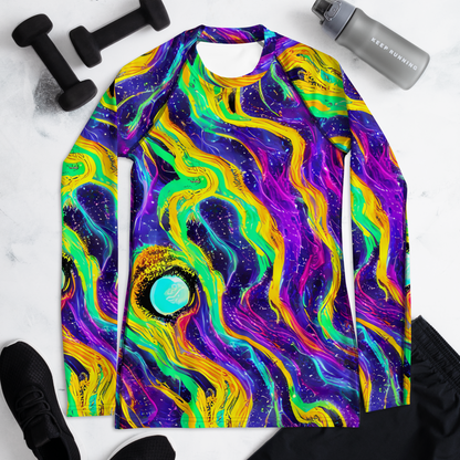 Women's Rash Guard - Jackson Swirl