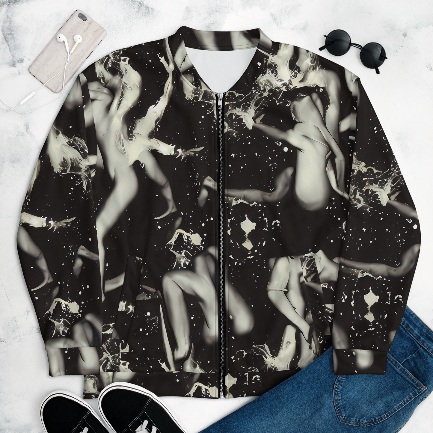 Bomber Jacket - Newton's Silhouette