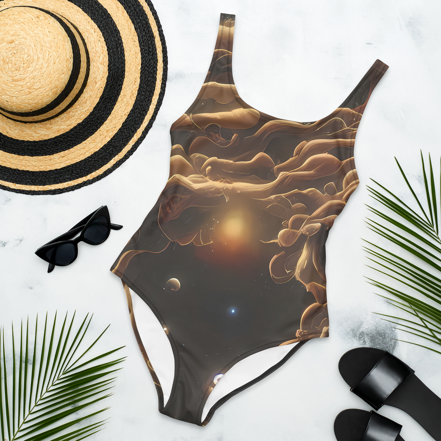 One-Piece Swimsuit - Ether Tangle