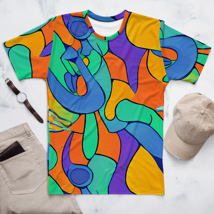 Men's Crew Neck T-Shirt - Archipenko Dream