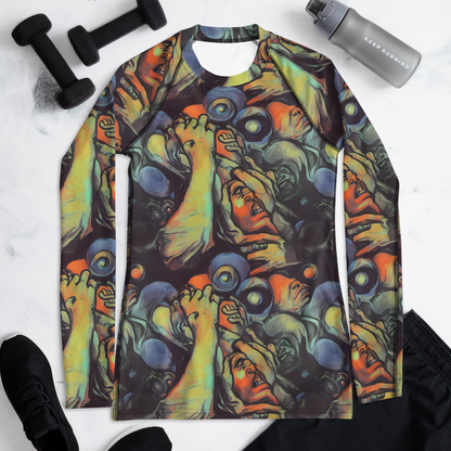 Women's Rash Guard - Cosmic Scream