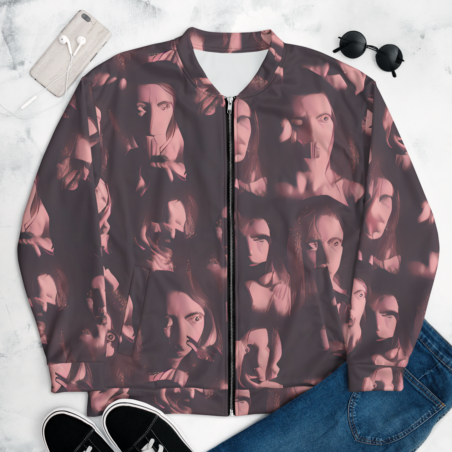 Bomber Jacket - Portrait Whispers