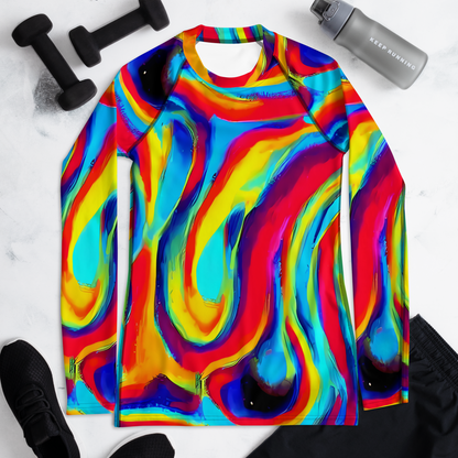 Women's Rash Guard - Stael Swirls