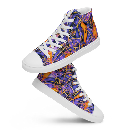 Women's High Top Canvas Shoes - Bailly's Twist