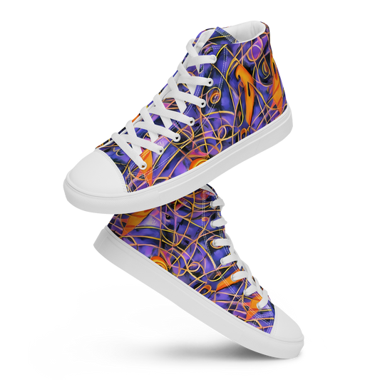 Women's High Top Canvas Shoes - Bailly's Twist