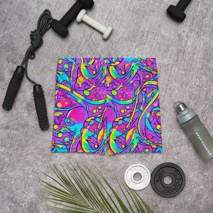 Shorts - Neon Galaxy Whirl