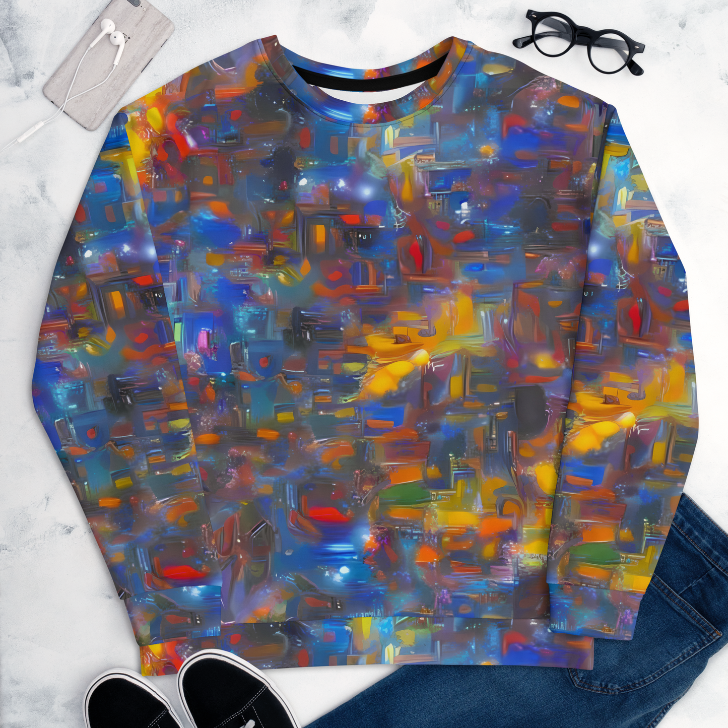 Sweatshirt - Abstract Conflux