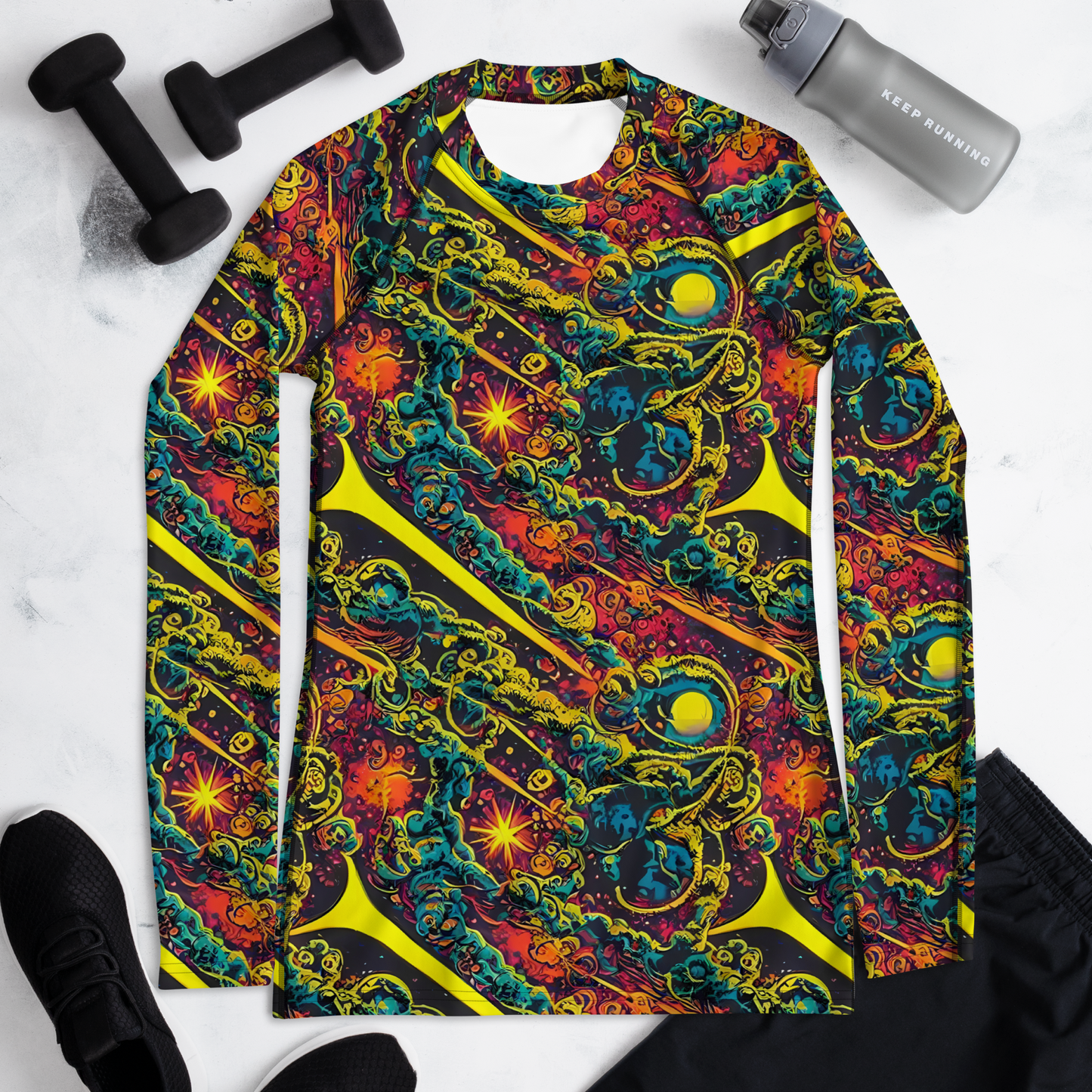 Women's Rash Guard - Gogos Galaxy